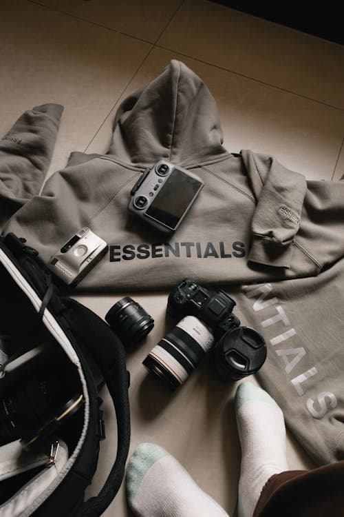 Travel Essentials background