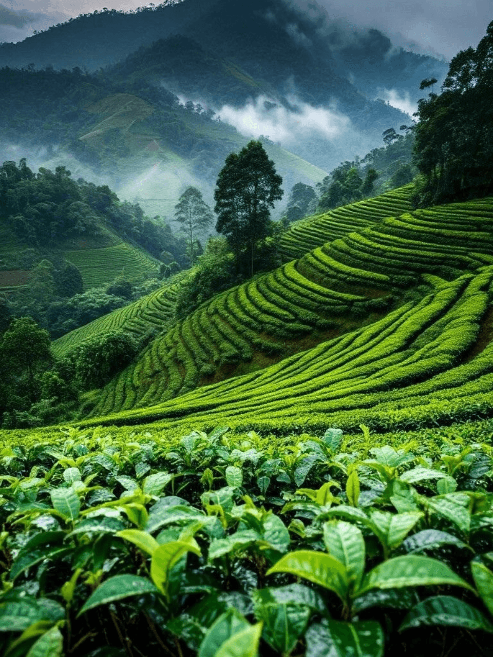 Nuwara Eliya Tea Fields